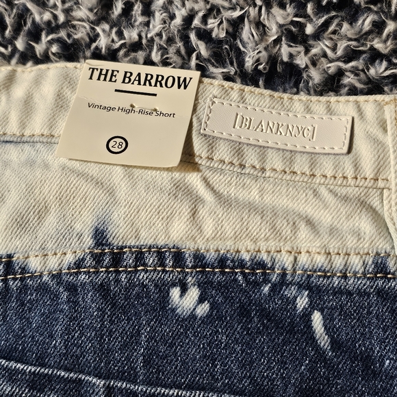 🆕️ Blank NYC The Barrow High Rise Vintage Short in Size 27 or 28 - Picture 11 of 13